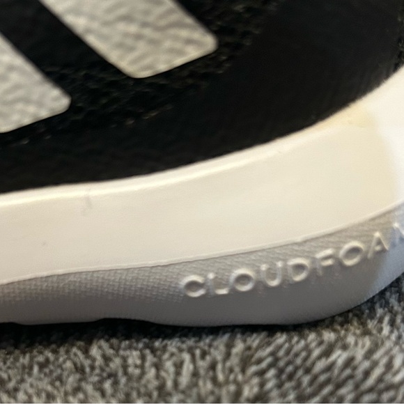 adidas Kids fortarun 3.0 Black and White Sneakers - Picture 6 of 14